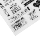 Thank You Silicone Transparent Stamp DIY Scrapbooking Decor Clear Stamp