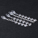12pcs Crystal Bead Curtain Beads Pendant Wedding Hanging Curtain Home Decor