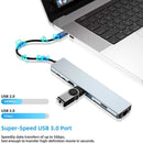 SD TF RJ45 USB 3.0 PD Charging USB C HUB 4K HDMI Type-C Splitter For Laptop PC