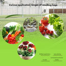 100pcs Biodegradable Nursery Plant Grow Bag Seedling Grow Pouch (14x16cm) Newly