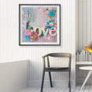 Word Love Oil Paint By Numbers Kit DIY Acrylic Frameless Picture On Canvas