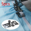 5pcs Elastic Cord Band Fabric Stretch Domestic Sewing Machine Foot Presser