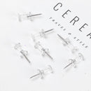 Plastic Reusable Stationery Supplies Drawing Pins Clear Push Pins Push Pins