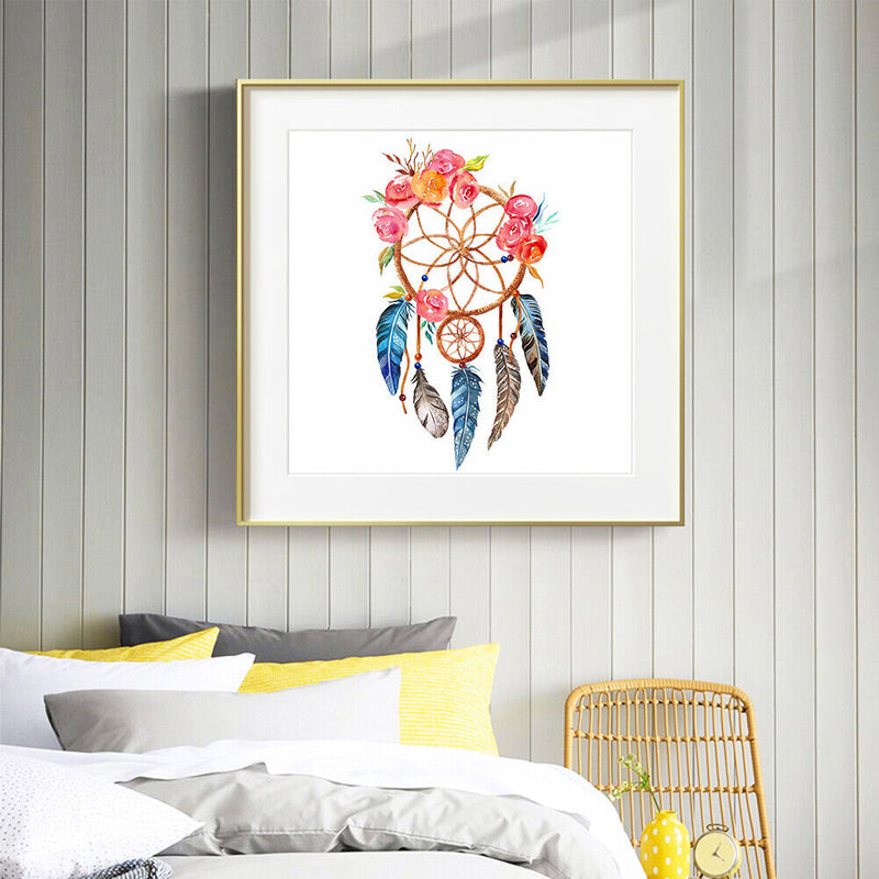 5D DIY Diamond Painting Dreamcatcher Full Round Wall Art Home Decor (A237) Newly