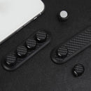 Magnetic Cable Organizer Carbon Fiber Look USB Cable Clip Desktop Cable Winder
