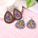 DIY Diamond Painting Mandala Patterns Stud Earrings for Women (RZ002) Newly
