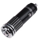Air Purifier Air Freshener 12V/DC Mini Auto Car Fresh Air Purifier(Black)