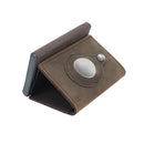 For Air Tag Anti-Lost Credit Card Wallet Tracker Leather Card Holder Accessor