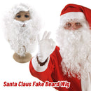 Hot Full Wig Masquerade Short Hair Headgear Santa Wig Curly Hair Wig Wig Beard