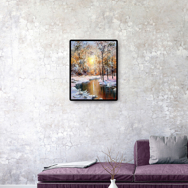 Full Drill Embroidery Diamond Painting DIY Winter Sun Mosaic Cross Stitch C