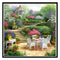 Shinyamal JinHongHuaMaoYi 5D DIY Full Drill Diamond Painting Garden Cross Stitch S