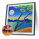Diamond Painting 5D DIY Tree by the lake Full Special Drill Rhinestone Newly