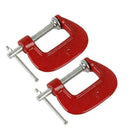 2Pcs G Clamp Set Small Heavy Duty Screw C Clamps For Wood A9C8 & Work Metal S5F3