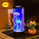Jellyfish Aquarium Jellyfish Mood Lamp Led Jellyfish Jellyfish Night Light O1V5