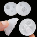 Hairpin Pendant Accessories Silicone Rose Flowers Mold Crystal Glue Clay Moulds