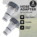 Replacement Hose Adapter Kits with Collar for Intex Threaded Connection Pum