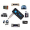 X6 3.5mm AUX Wireless Car Audio Receiver Bluetooth 4.2 Adapter Holder TF Card
