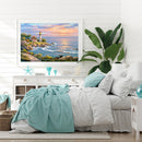 Diamond Painting DIY Round Diamond Seaside Scenery Series B1678