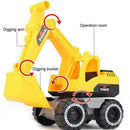 Engineering Construction Truck Excavator Digger Vehicle Kids HOT Car Gift T4W0