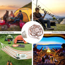 PU Leather Hanging Rope - Braided Camping Supplies for Multi-scene Usage