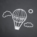 Fire Balloon Pattern Cutting Metal Dies Stencils for Scrapbooking Hand