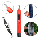 Adhesive Remover Tool Rubber Vise Clamp Golf Grip Tape Rolls Hook Blade