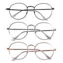 Metal Portable Eyeglasses Frame Round Glasses Optical Glasses Spectacles