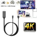 L9 USB C to HDMI-Compatible Mirroring Charging Cable 4K for Android Smartphone