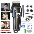 Clippers Electric Hair Trimmer for Man Men's Basic Barber Set Trimmer Shaver