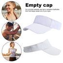 Sun Visor Hat - Summer Beach Cap for Women Men Sport Outdoor Empty Top Golf