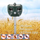 Bird Cat Dog Scarer Deterrent Mouse Repeller Ultrasonic Animal Repeller