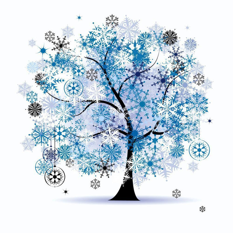 30*30cm DIY Diamond Embroidery 5D Mosaic Four Seasons Tree Diamond Painting