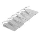 6pcs Stainless Steel Self-Adhesive Hooks Kit Traceless Kitchen Door Rack Newly