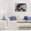 5D DIY Full Drill Diamond Painting Flower Women Cross Stitch Embroidery Ornament
