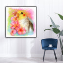 Full Round Drill 5D DIY Rhinestone Diamond Painting Birds and Flowers Handwork