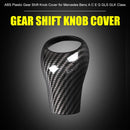 Plasitc Shifter Lever Stick Knob Cover for Mercedes Benz A C E G GLS GLK Class
