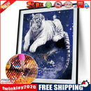 Tiger 5D Round Diamond Painting Embroidery DIY Cross Stitch Home Decor Gift