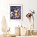 Handmade Part Drill Cat 5D Special Shaped DIY Diamond Painting Kit Artwork Craft