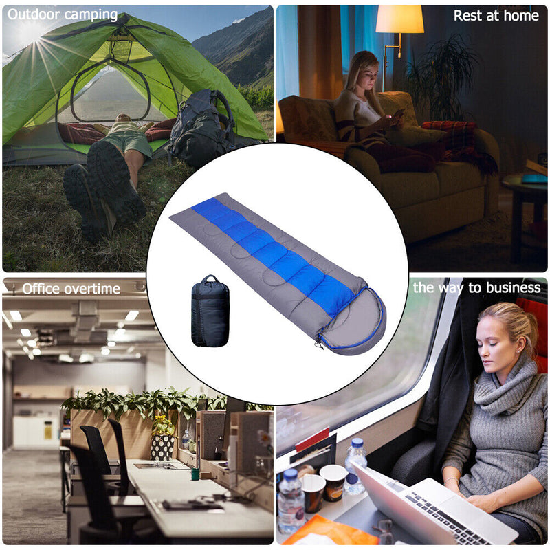 Outdoor Camping Sleeping Bag Ultralight Windproof Sleep Bags for Travel Hikin