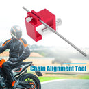 Universal Motorcycle Heavy Chain Sprocket Adjusting Alignment Tools (Red) Newly