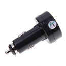 DF-01-V Car Voltmeter Cigarette Lighter Charger Green Digital Display