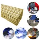 10pcs Low Temperature Simple Brass Welding Rods Electrodes Easy Melt Weld Bar