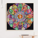 Datura Flower DIY Part Drill Special-Shaped Diamond Painting Mosaic Picture