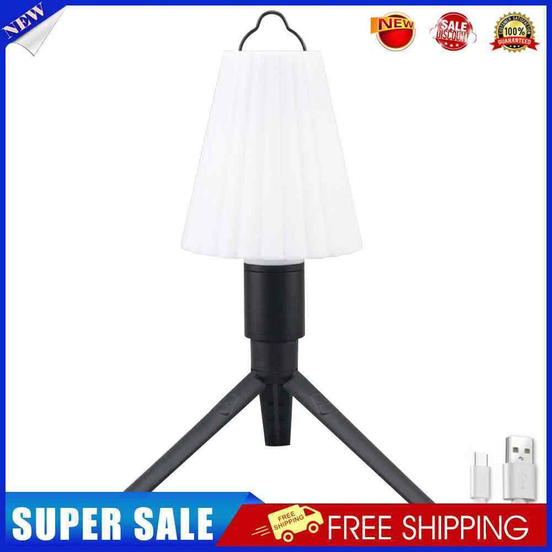 #A Multifunctional 6 Modes LED Flashlight with Tripod Emergency Camping Tent Lig