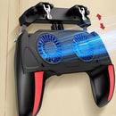 H10 Gaming Grip Controller Gamepad Dual Cooling Fan for PUBG (5000mAh) Newly