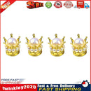 4pcs Car Wheel Tire Valve Caps Auto Tyre Rim Stem Dust Air Cover (White) Newly