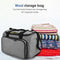 Knitting Sewing Needles Storage Bag Portable Yarn Tote Hooks Organizer