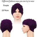 Bonnet Cotton Headscarf Turban Caps African Pattern Headwrap Women Chemo Hat