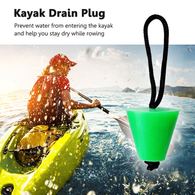 4pcs Universal Kayak Marine Boat Scupper Stopper Bungs Drain Holes Plugs w/