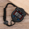 Waterproof With Strap Chronograph Digital Timer Time Counter LCD Stopwatch